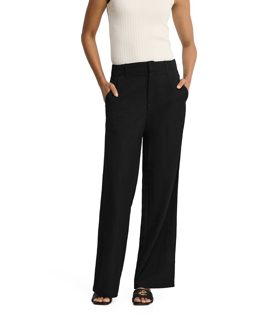 Calças Regular Fit Preto