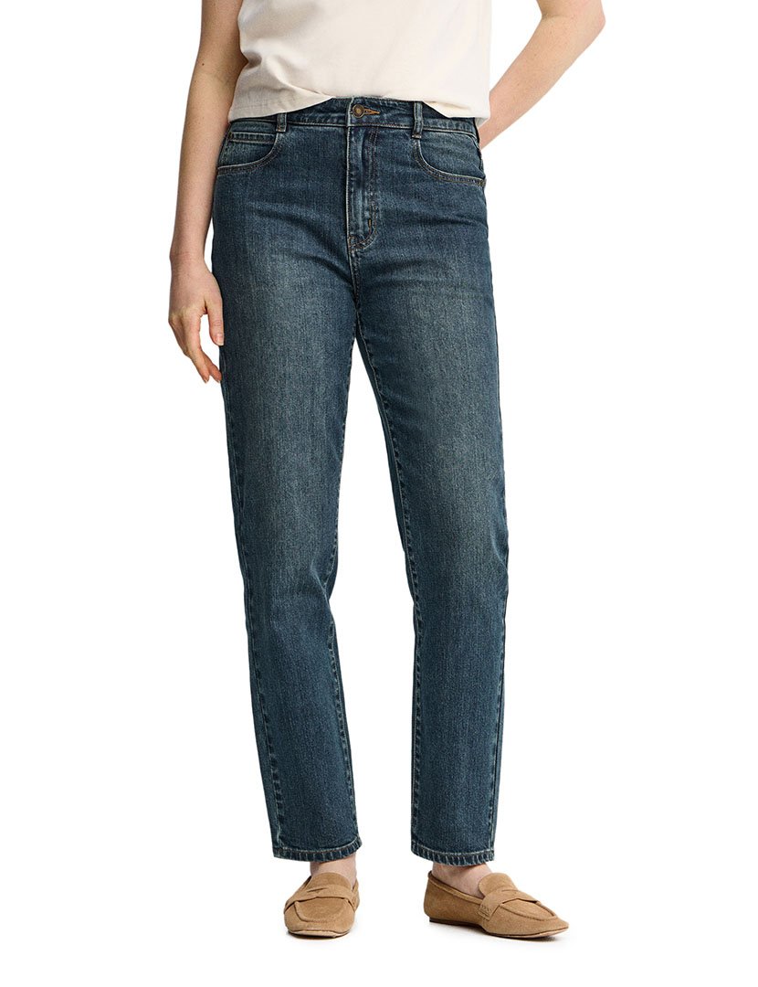 Calças de Ganga Slim Fit Azul