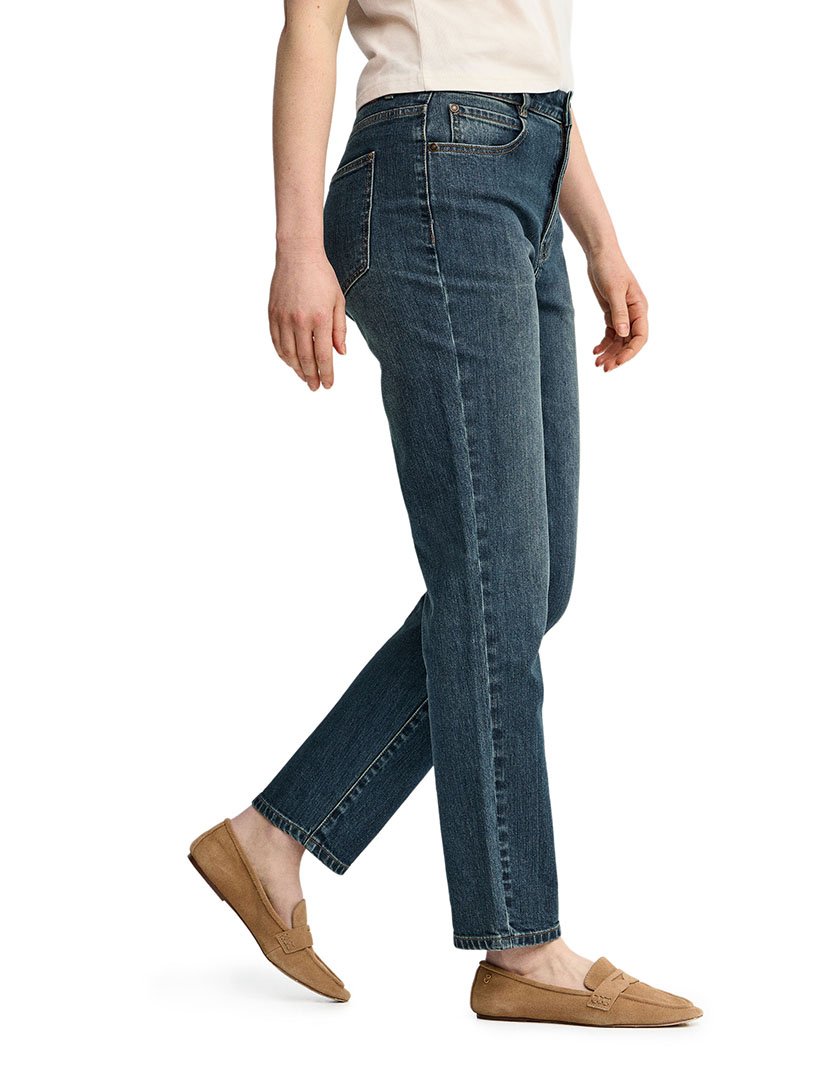 Calças de Ganga Slim Fit Azul