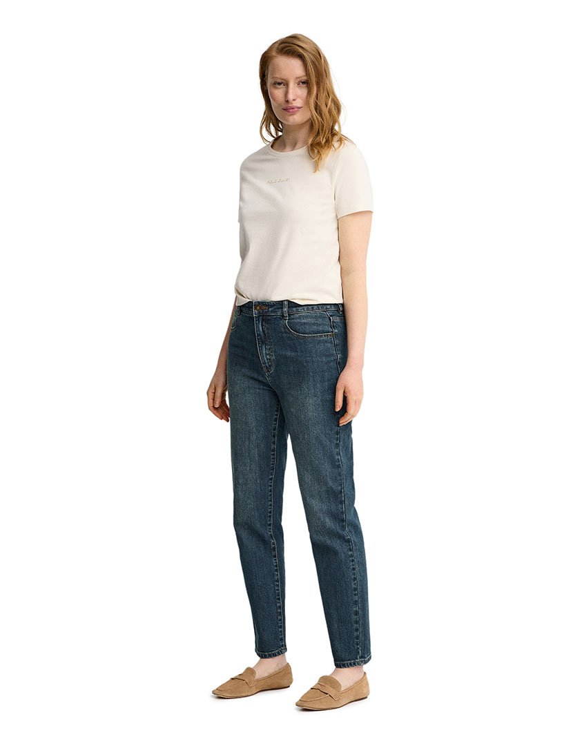 Calças de Ganga Slim Fit Azul