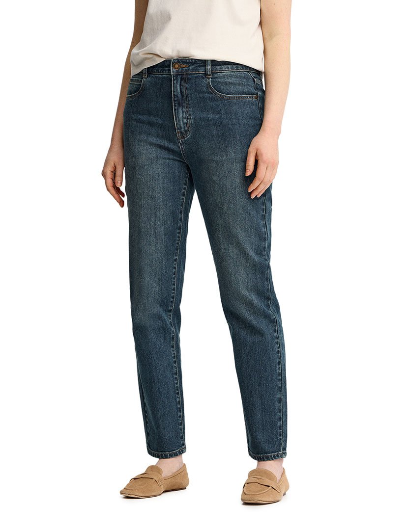 Calças de Ganga Slim Fit Azul