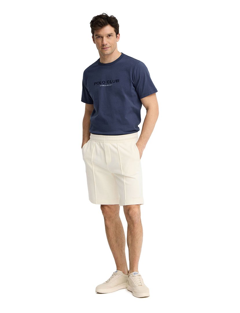 Calções Jogger Regular Fit Branco