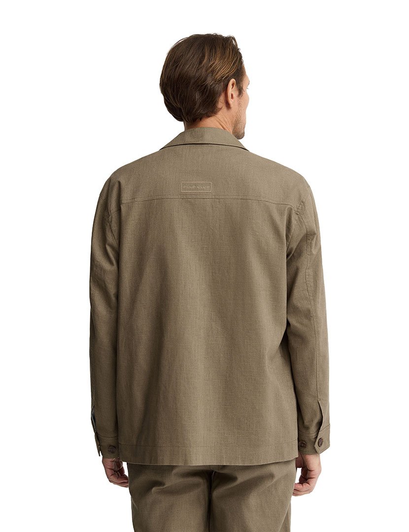 Sobretudo Regular Fit Verde Khaki