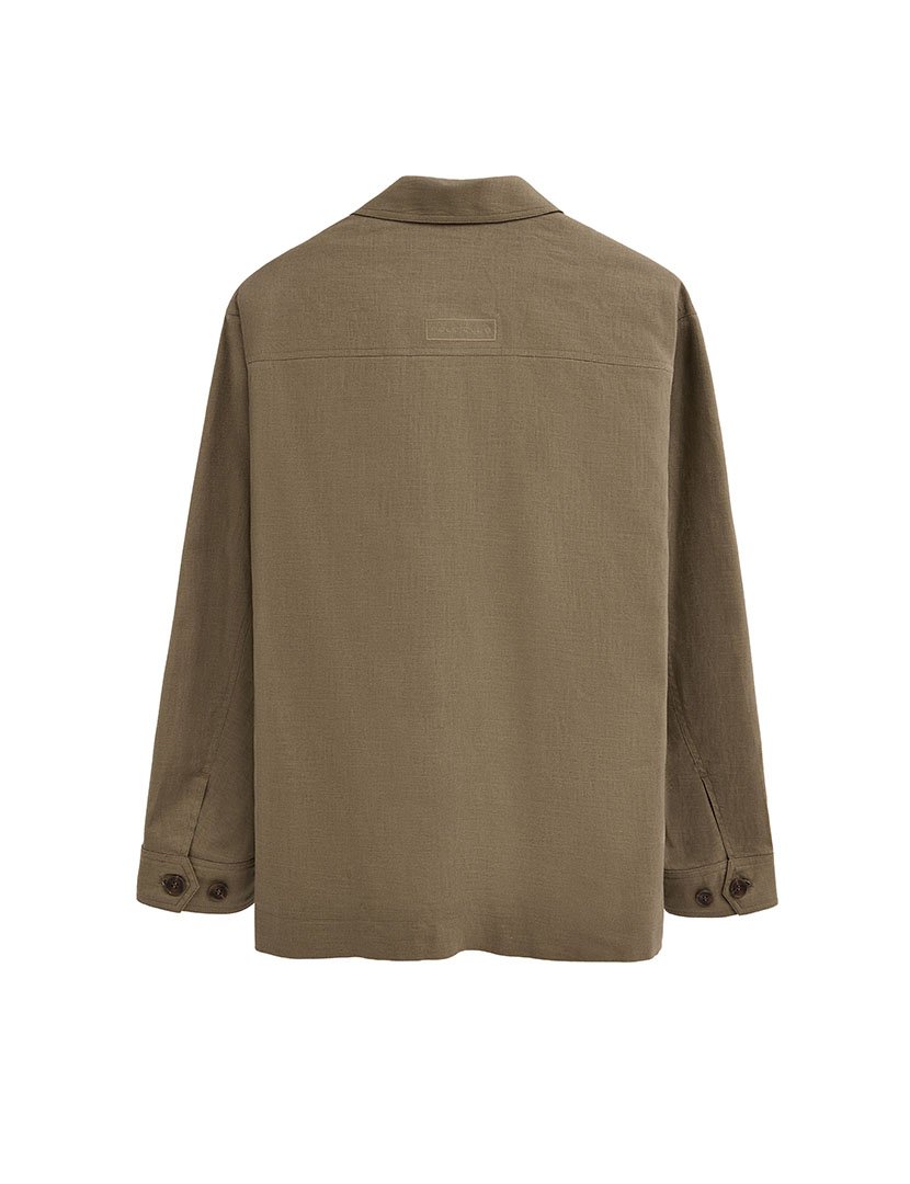 Sobretudo Regular Fit Verde Khaki