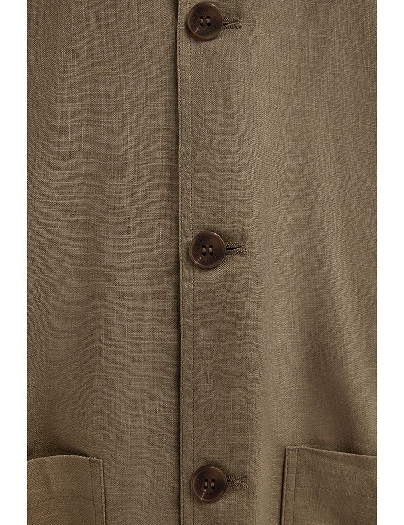 Sobretudo Regular Fit Verde Khaki