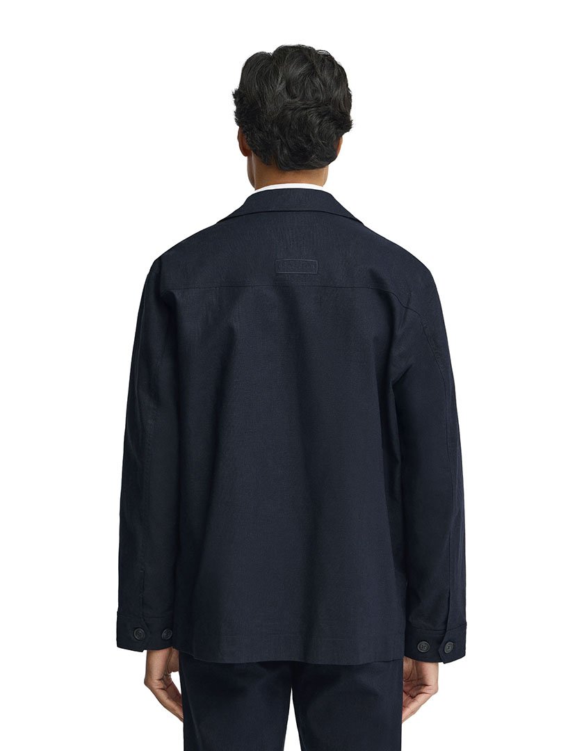 Sobretudo Regular Fit Azul