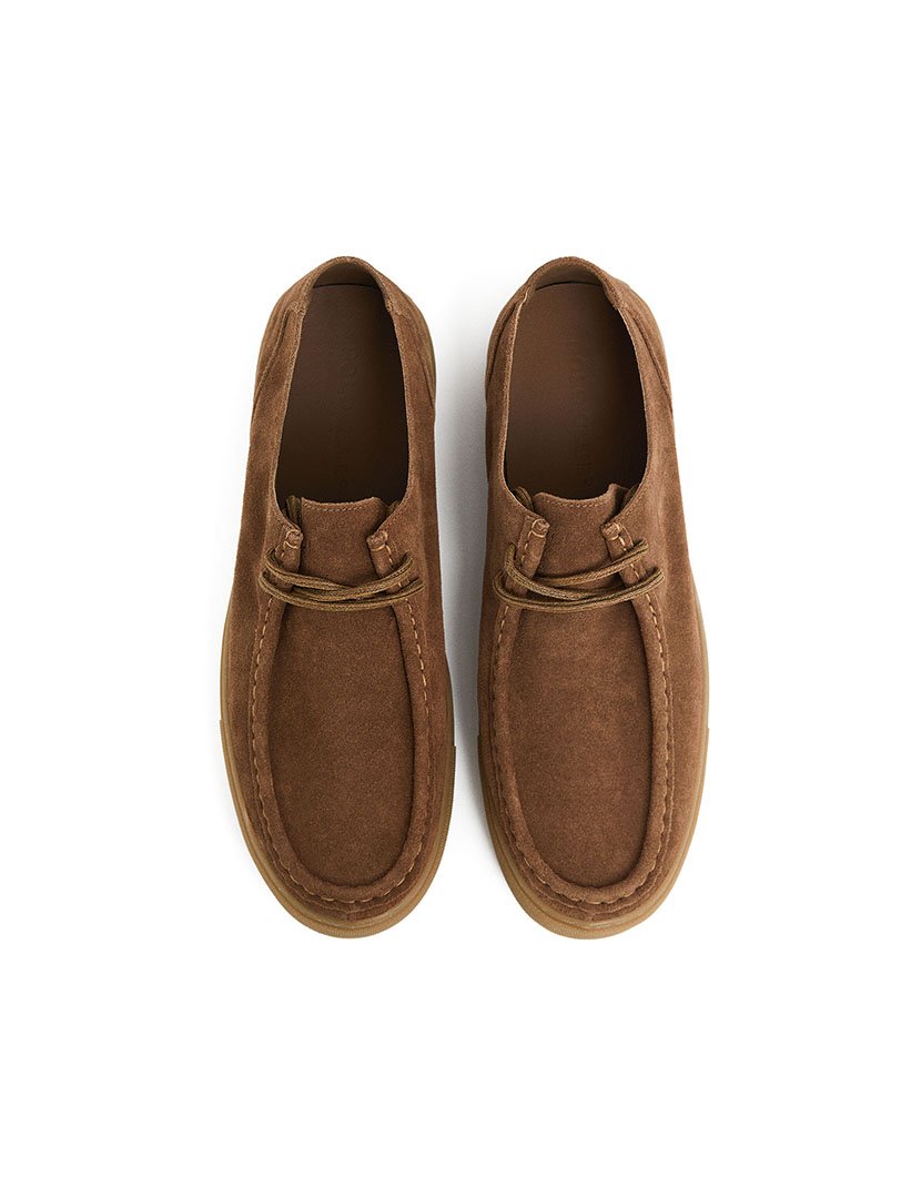 Sapatos Wallaby Suede Castanho