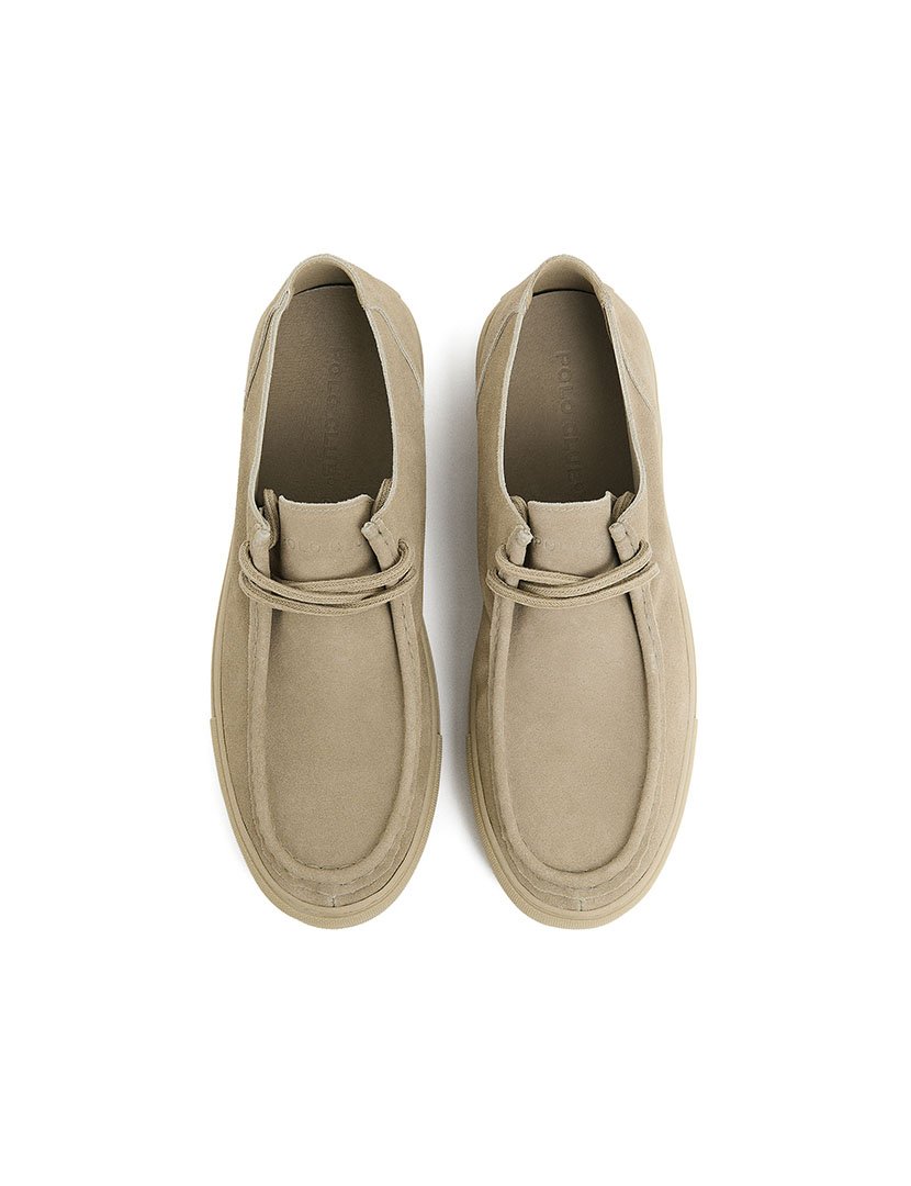 Sapatos Wallaby Suede Bege