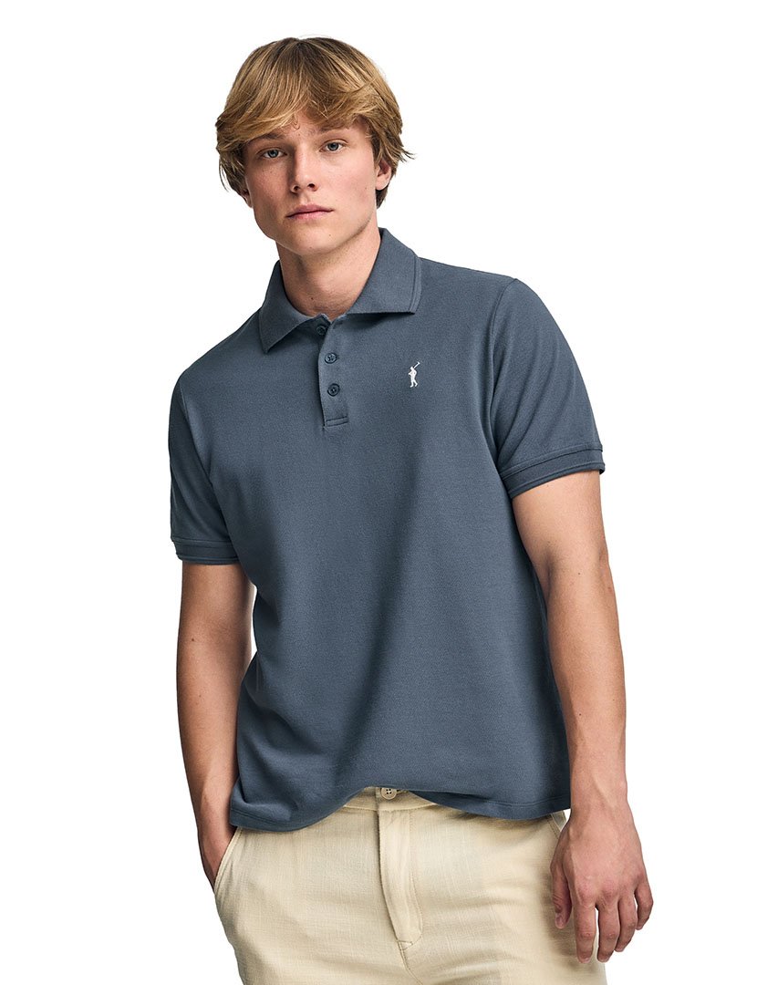 Pack 3 Pólos Regular Fit Multicor