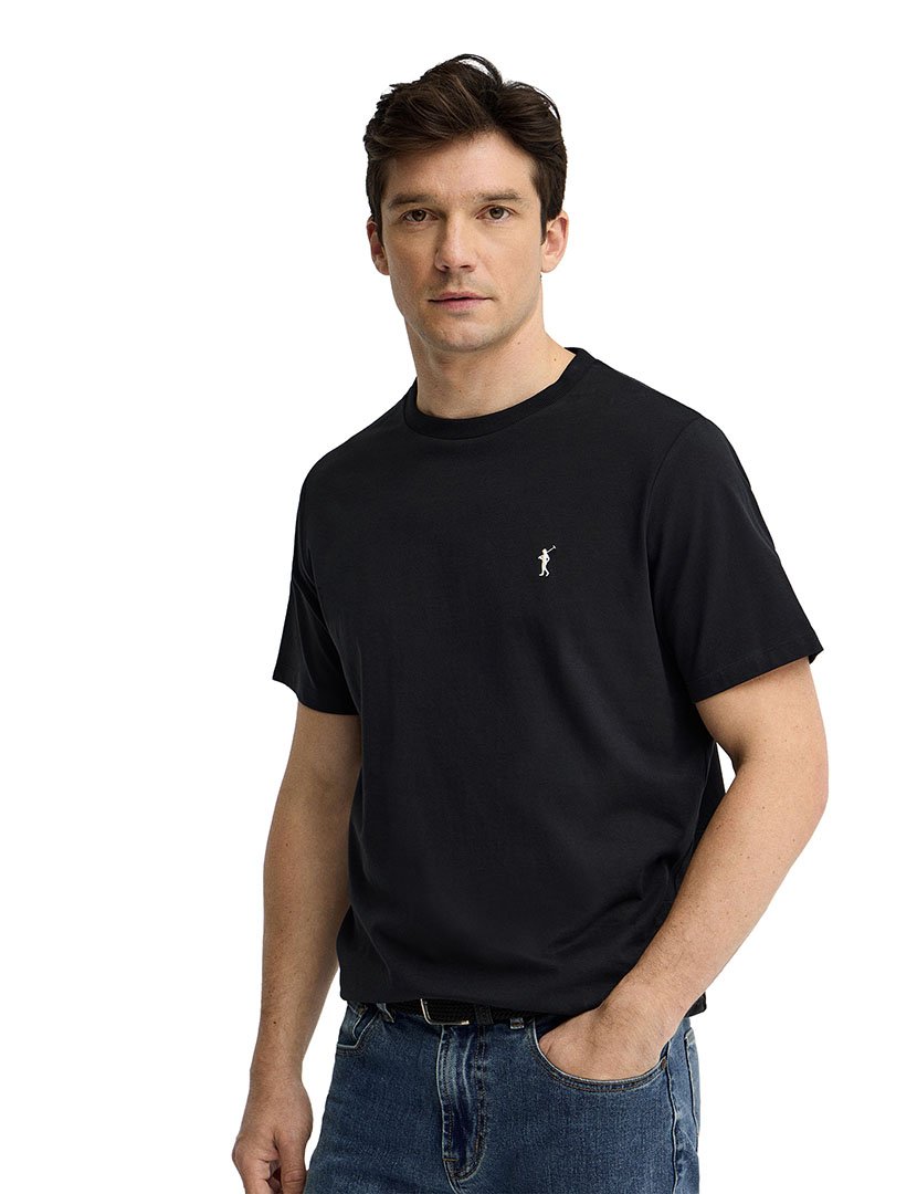 T-Shirt Regular Fit Preto