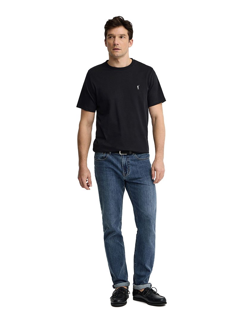 T-Shirt Regular Fit Preto