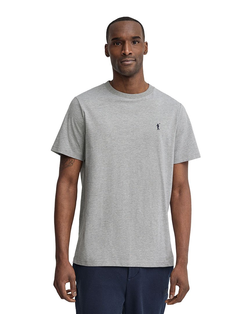 T-Shirt Regular Fit Cinzento