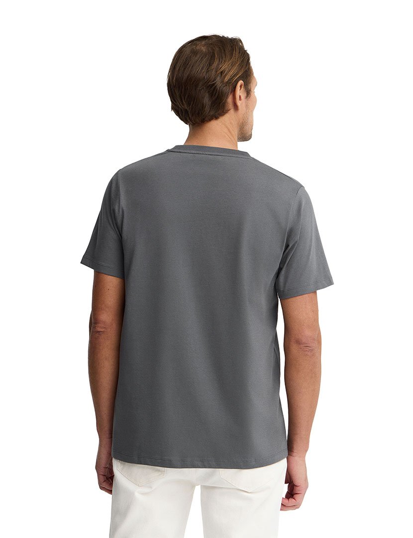 T-Shirt Regular Fit Cinzento