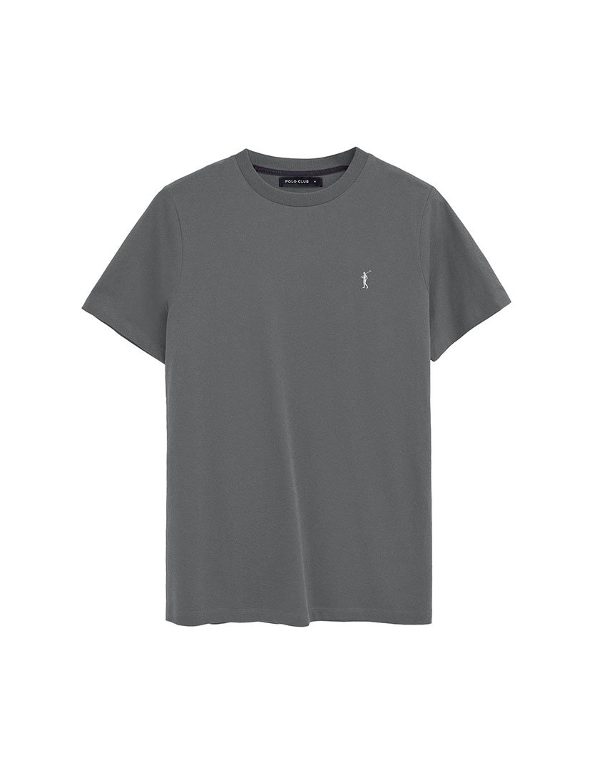 T-Shirt Regular Fit Cinzento