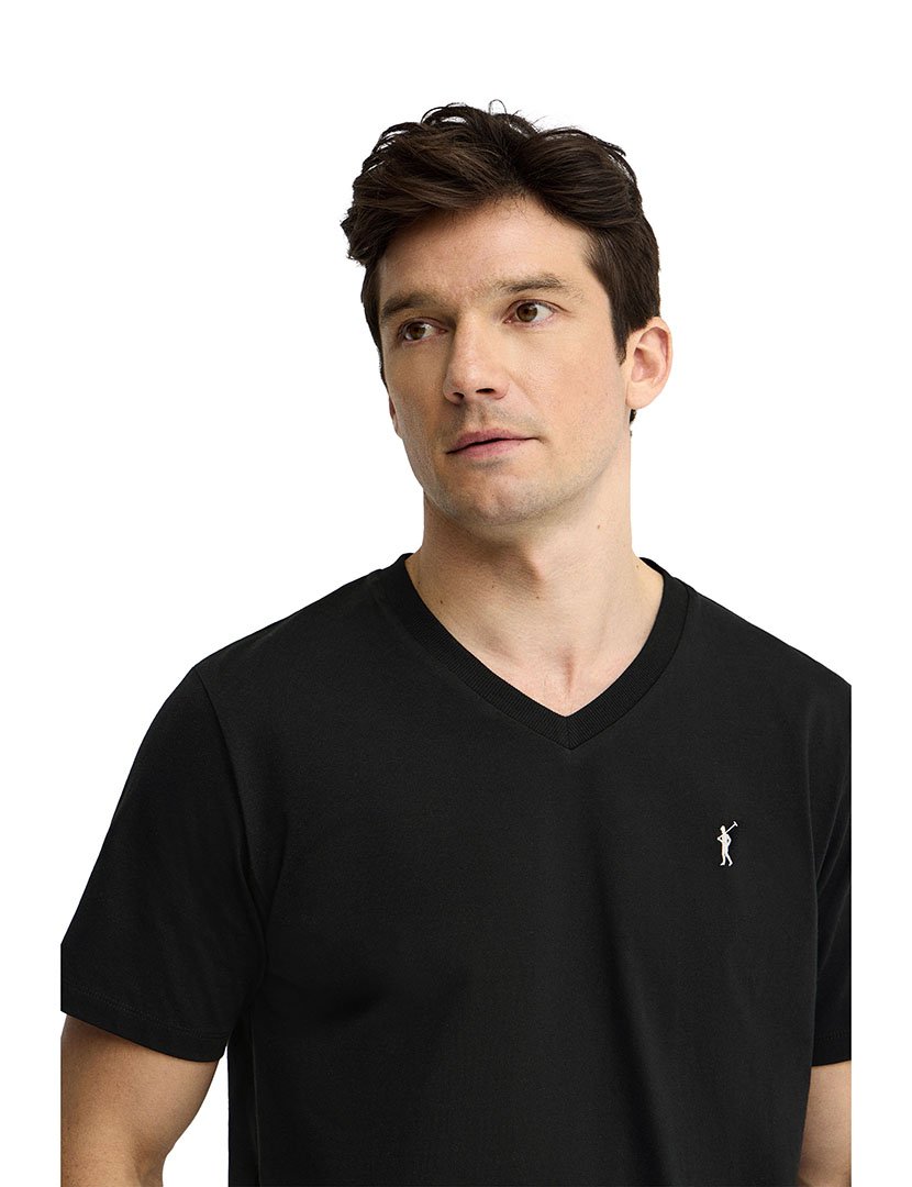 T-Shirt Regular Fit Preto