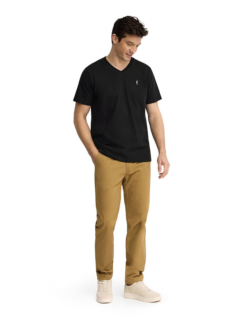 T-Shirt Regular Fit Preto