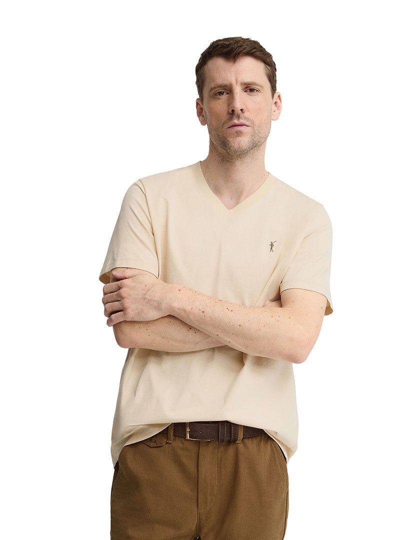 T-Shirt Regular Fit Bege
