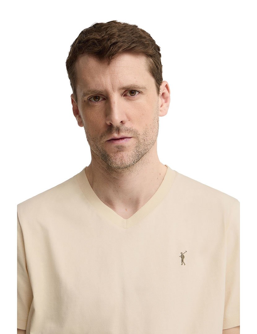T-Shirt Regular Fit Bege