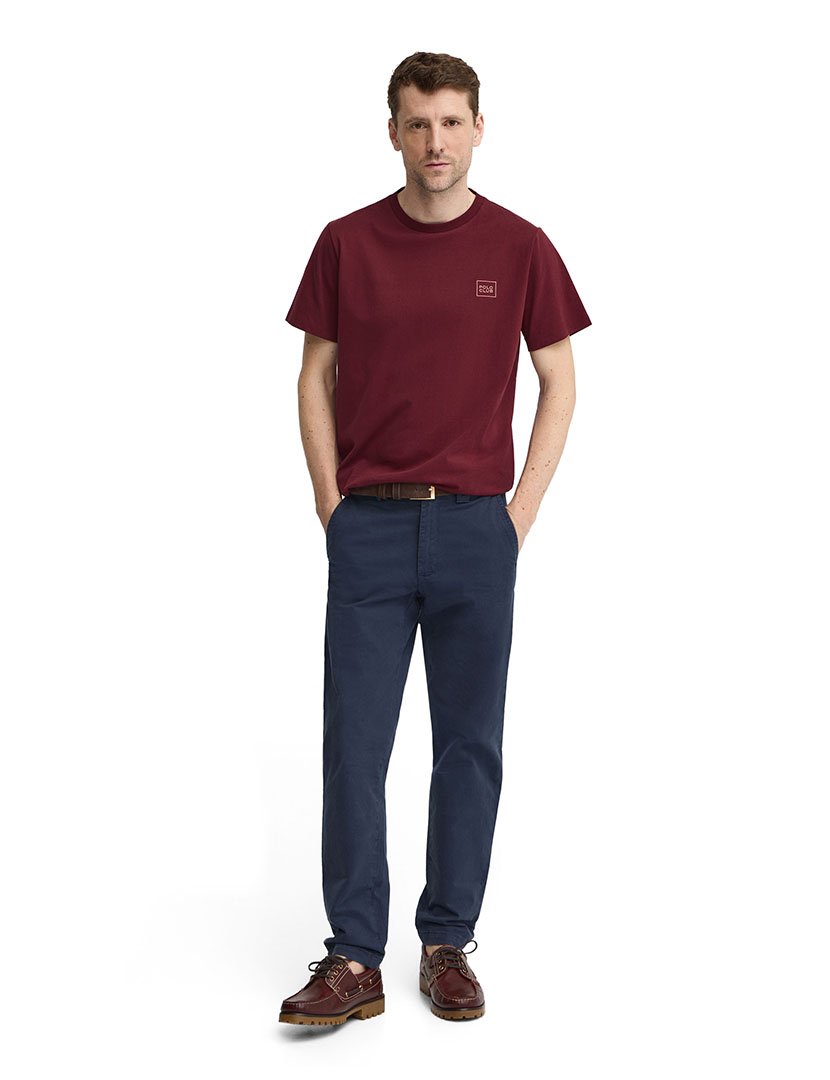 T-Shirt Amari Regular Fit Bordô