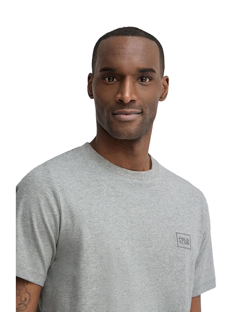T-Shirt Amari Regular Fit Cinzento
