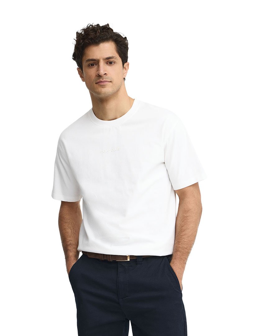 T-Shirt Relaxed Fit Branco