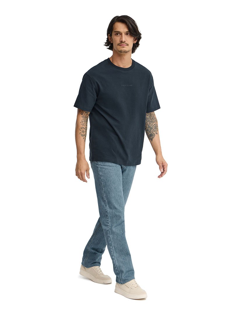 T-Shirt Relaxed Fit Azul