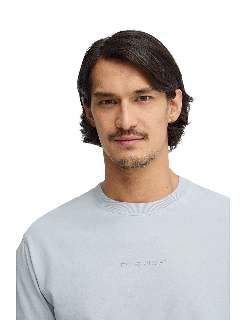 T-Shirt Relaxed Fit Azul Claro