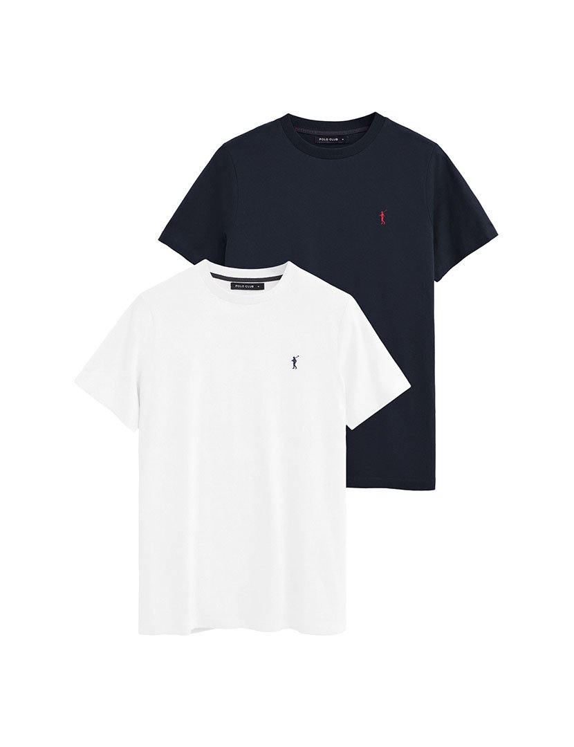 Pack 2 T-Shirts Regular Fit Multicor