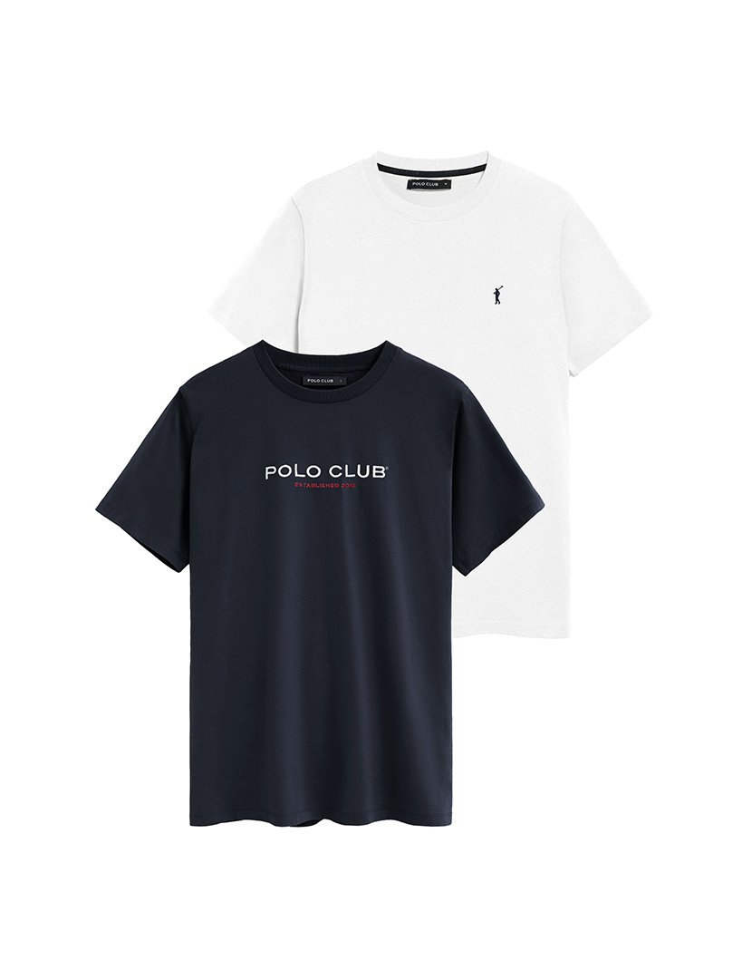 Pack 2 T-Shirts Regular Fit Multicor