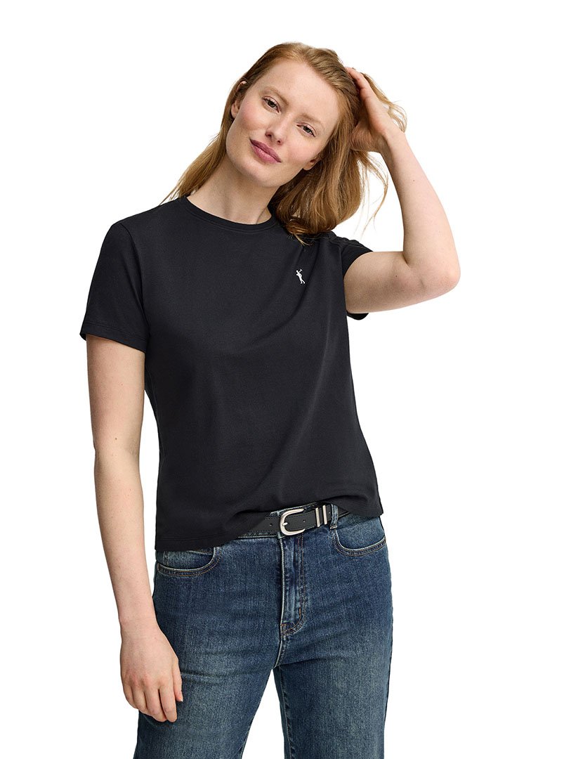 T-Shirt Regular Fit Preto