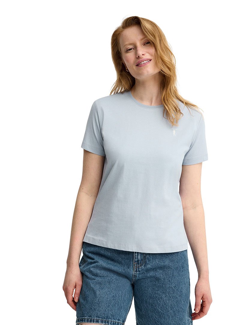 T-Shirt Regular Fit Azul Claro