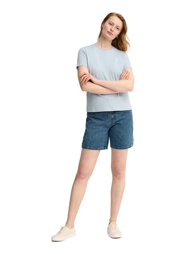 T-Shirt Regular Fit Azul Claro