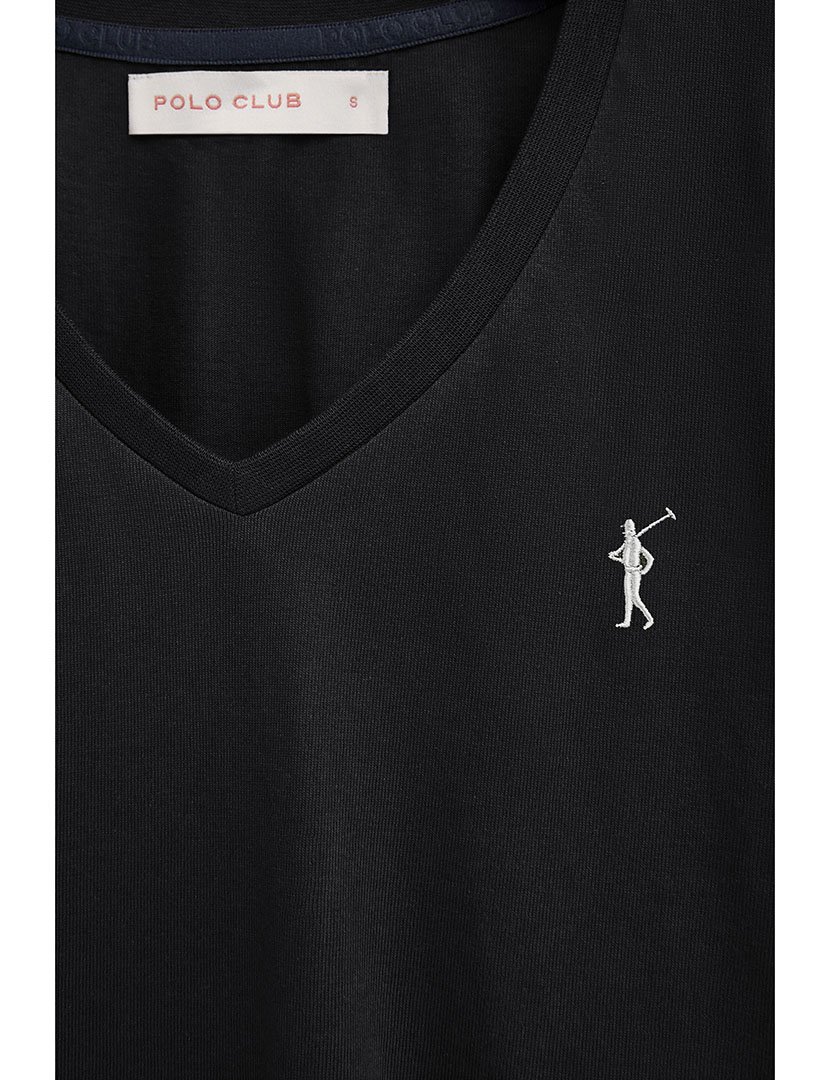 T-Shirt Regular Fit Preto