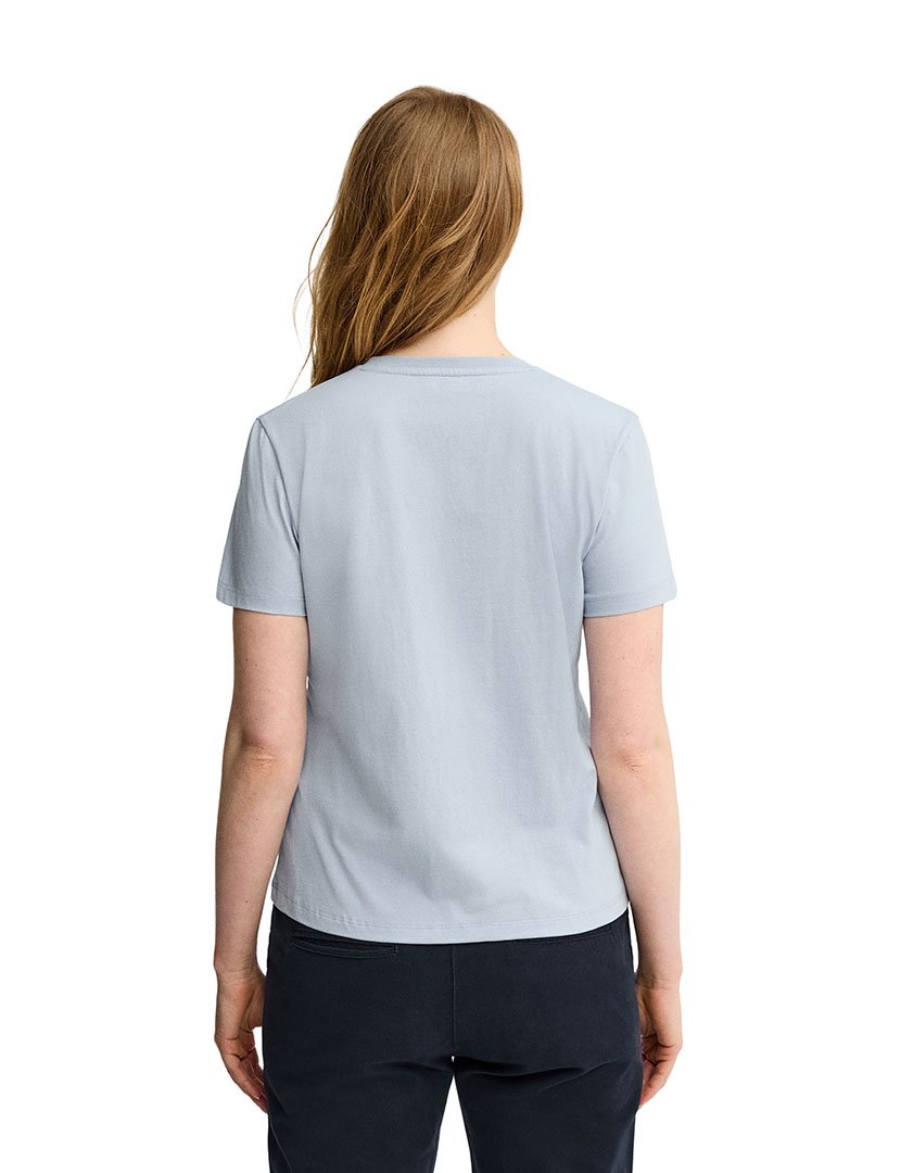 T-Shirt Regular Fit Azul Claro