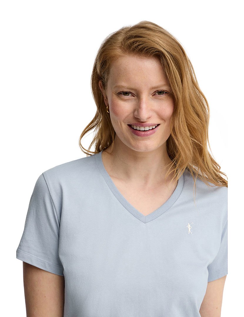 T-Shirt Regular Fit Azul Claro