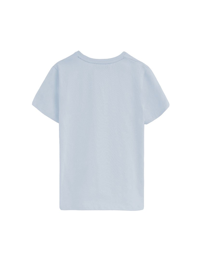 T-Shirt Regular Fit Azul Claro