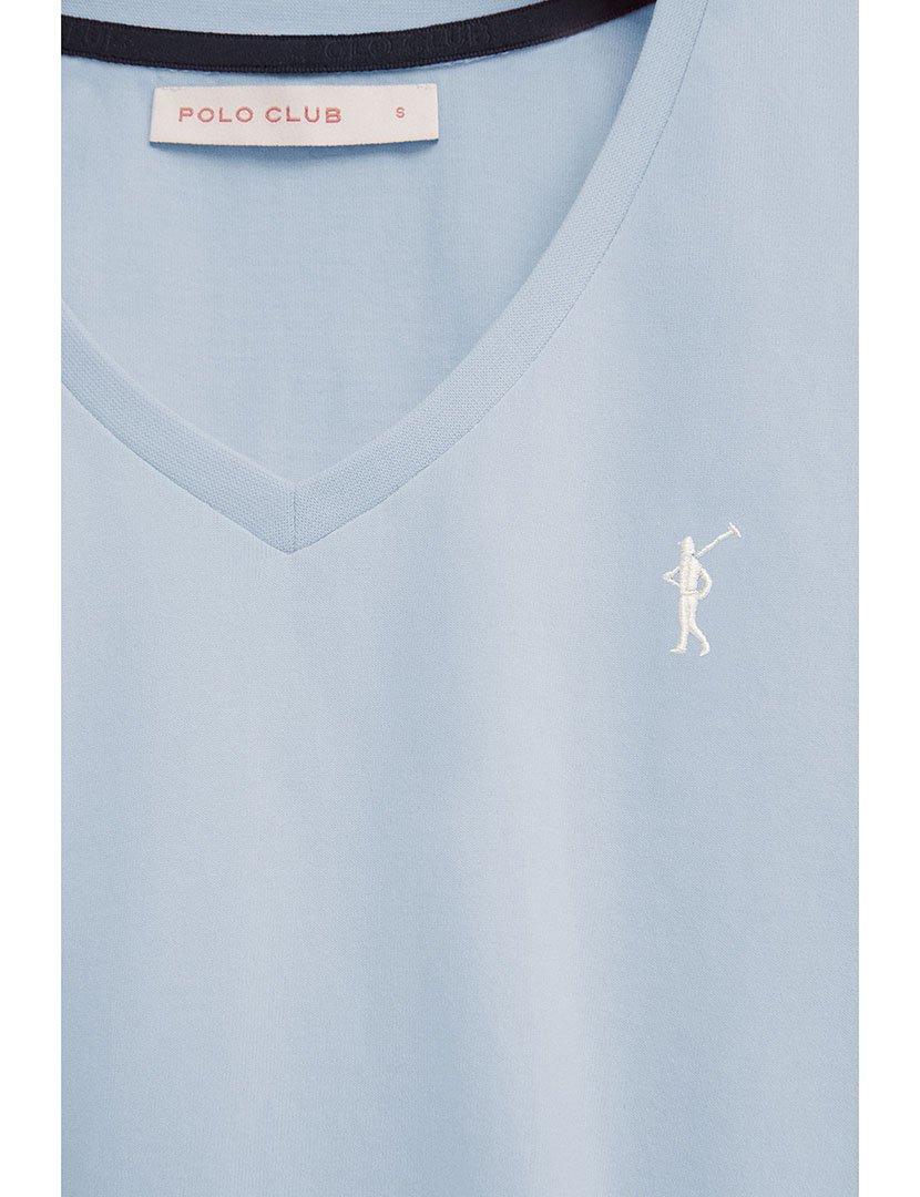 T-Shirt Regular Fit Azul Claro