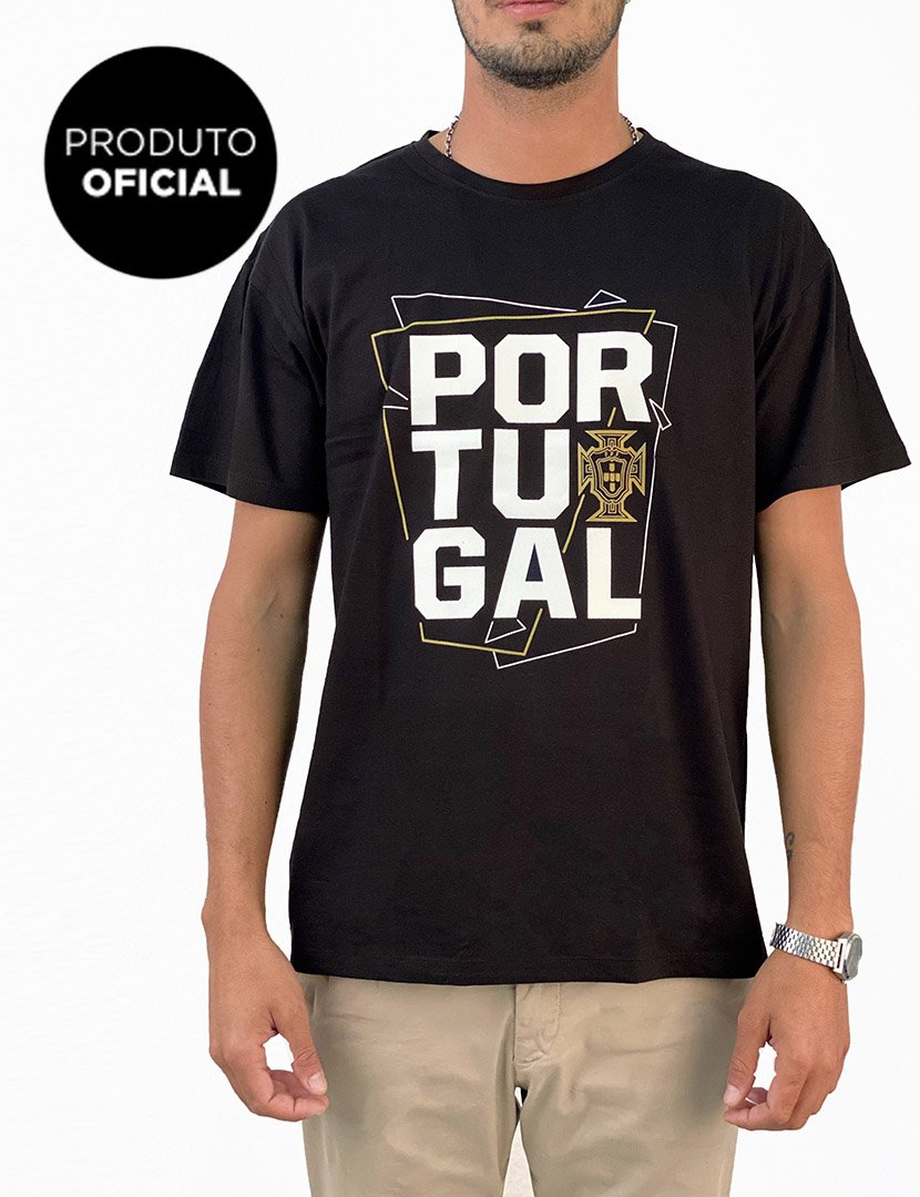 T-Shirt FPF Portugal Preto