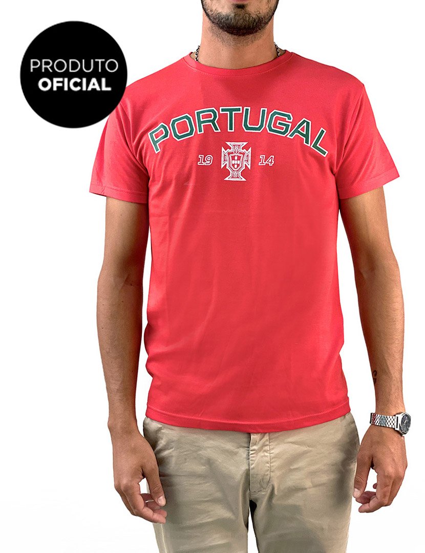 T-Shirt FPF Portugal 1914 Vermelho