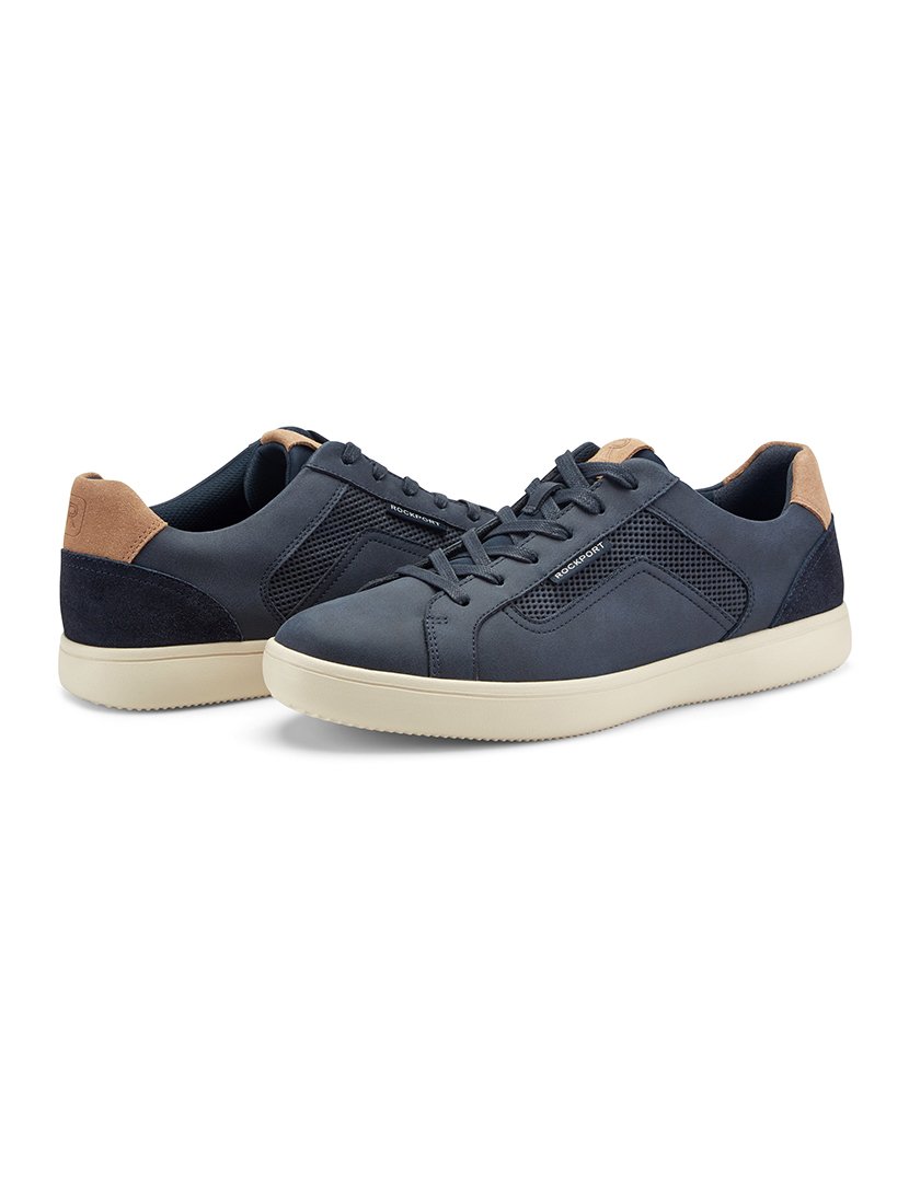 Ténis Collins Casual Lace- Up Azul