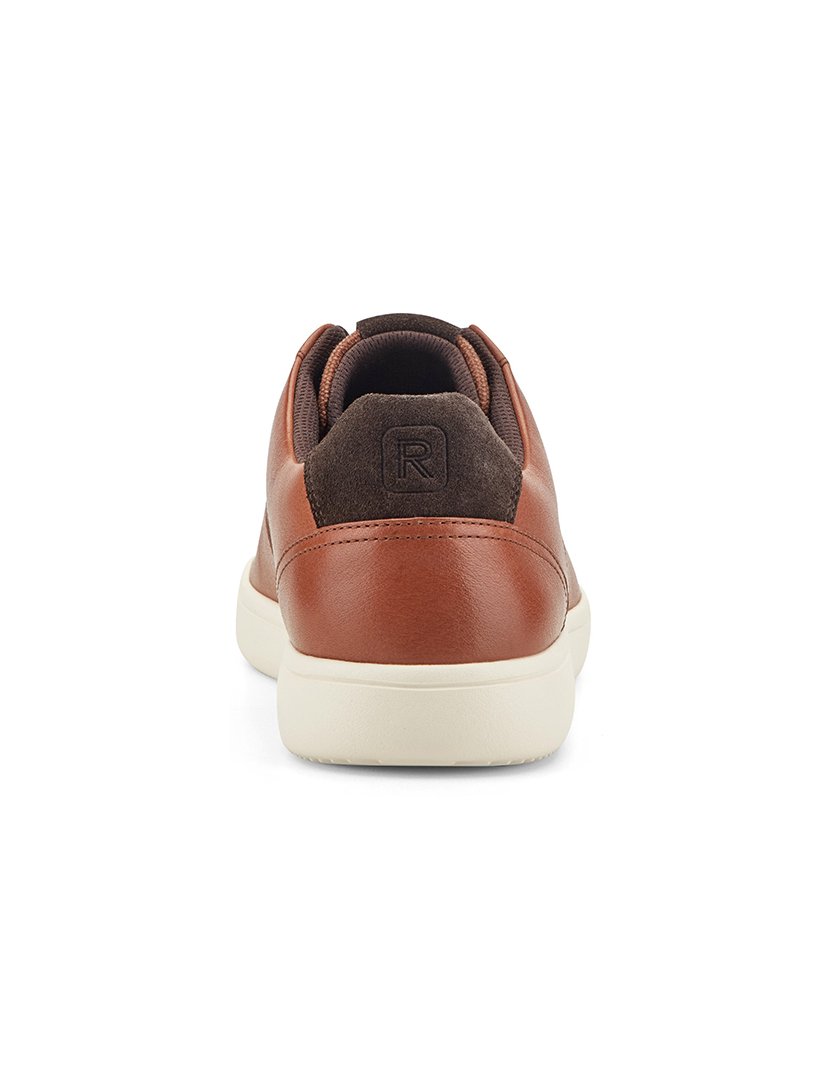 Ténis Collins Casual Lace- Up Castanho