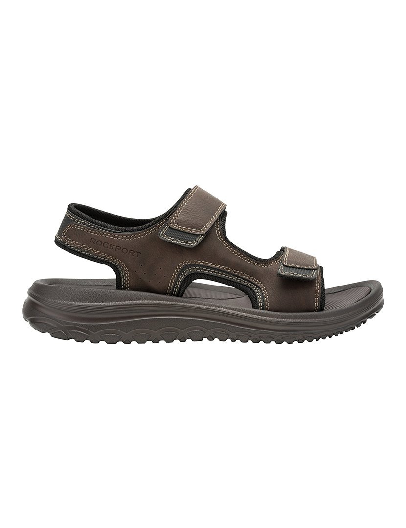 Sandália Hutch Quarter Strap Castanho