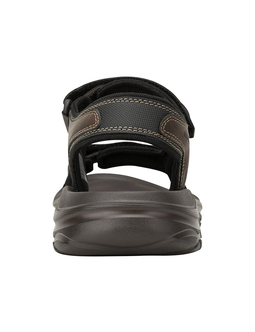 Sandália Hutch Quarter Strap Castanho