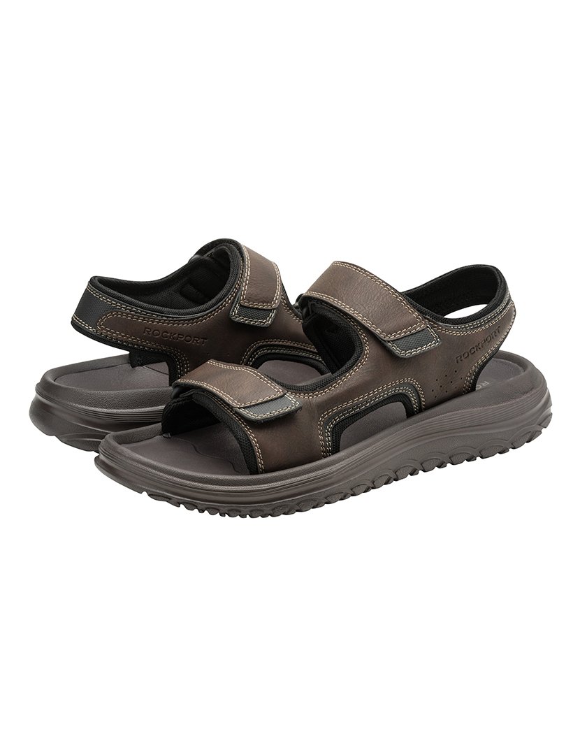Sandália Hutch Quarter Strap Castanho