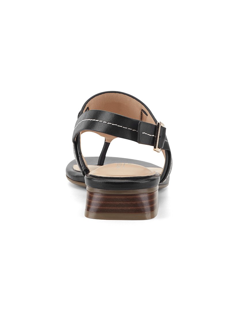 Sandália Ofera Slingback Preto