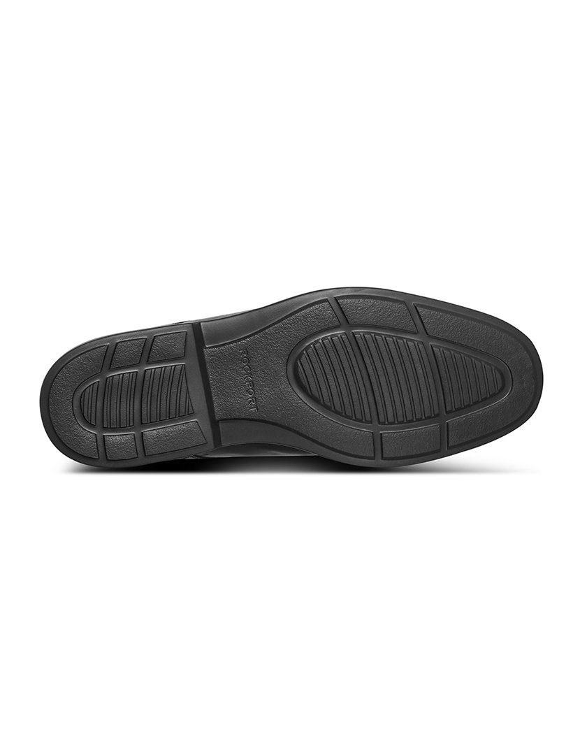 Sapato Charles Road Plain Toe Oxford Preto