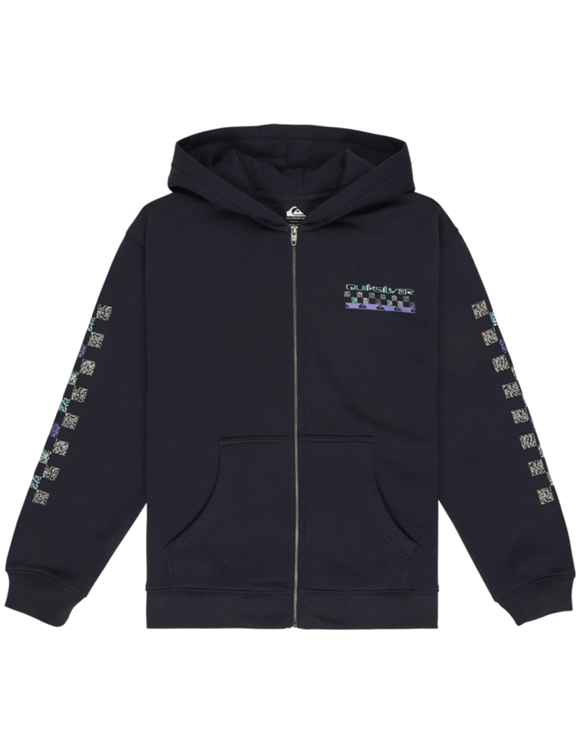 Casaco com fecho Graphic Hero Preto Kids