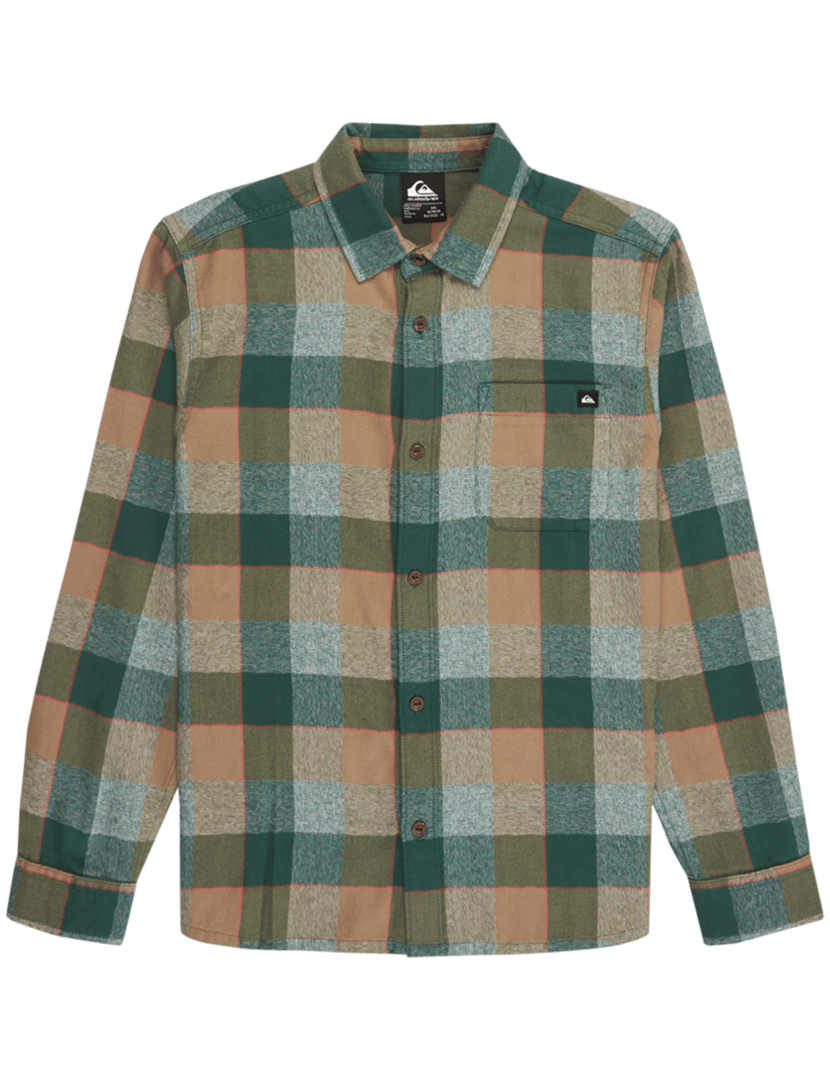 Camisa de manga comprida Motherfly Plaid Kids