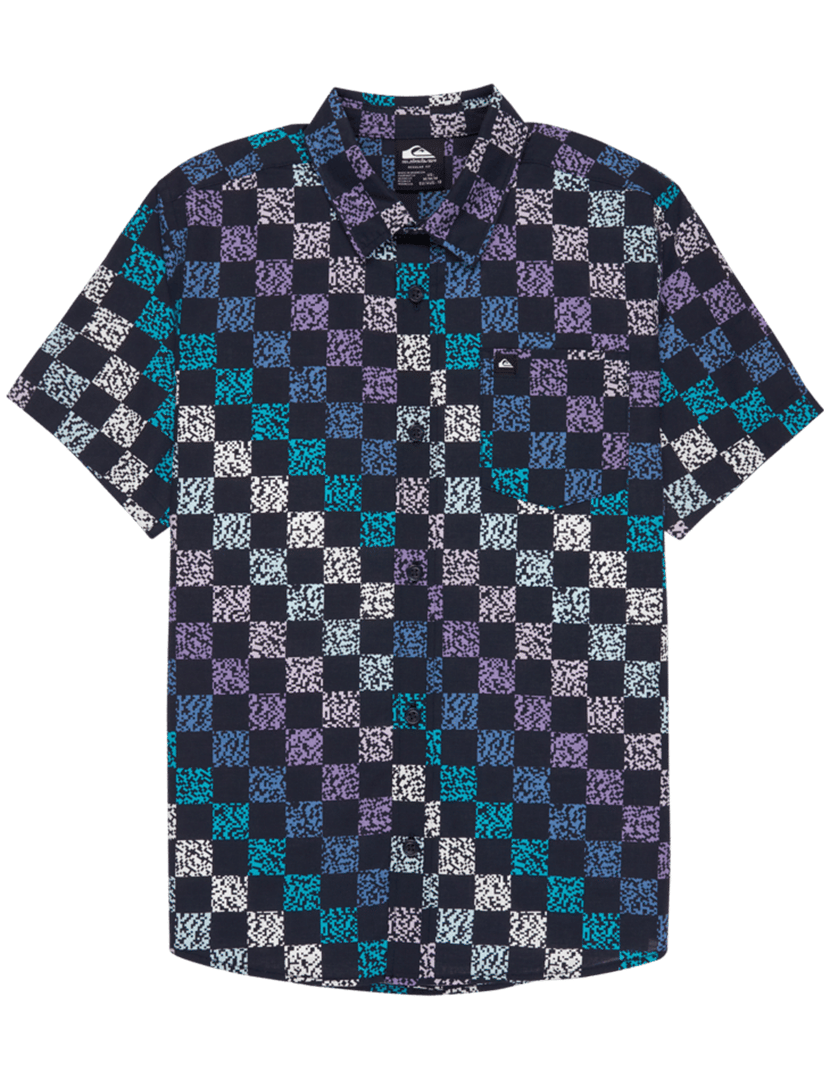 Camisa de manga curta Apero Classic Azul Kids