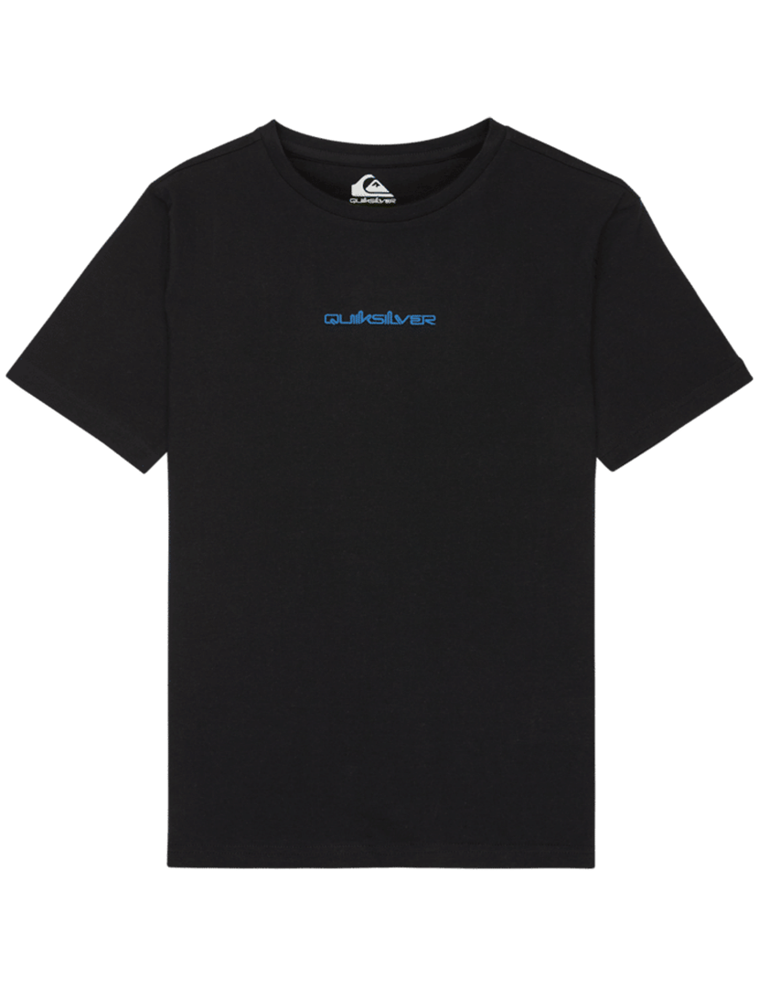 T-Shirt Fractured Wave Preto Kids